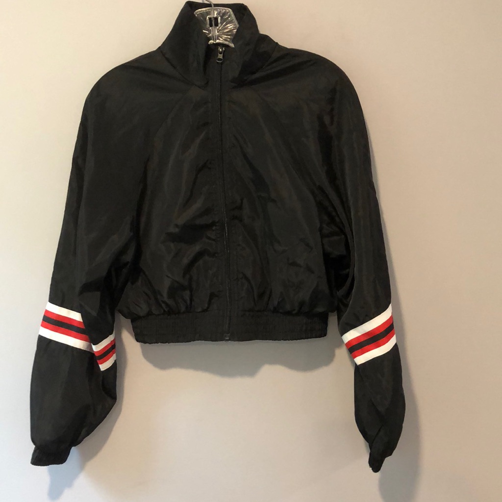 Nylon Cropped Jacket